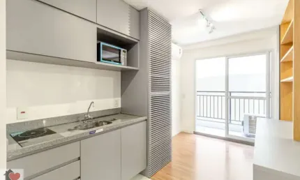 Studio Novo com 28m2 apenas 650 metros da Universidade Mackenzie
