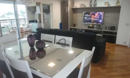 Apartamento 113m² varanda gourmet no Summer Family Resort