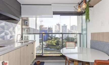 Apartamento 2 dormitórios 1 suíte 63m² Metrô Brooklin