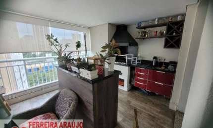 APARTAMENTO COM VARANDA GOURMET, NO QUARTIER VILA MASCOTE !