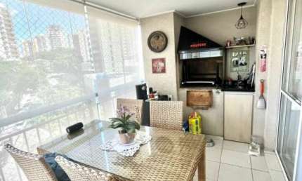 Apartamento 80m² 2 dormitórios com varanda gourmet Vila Mascote