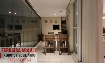 Apartamento com fino acabamento, varanda gourmet - no melhor da vila mascote!