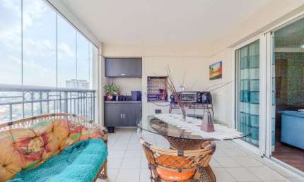 APARTAMENTO COM VARANDA GOURMET, NO SUMMER RESORT VILA MASCOTE!