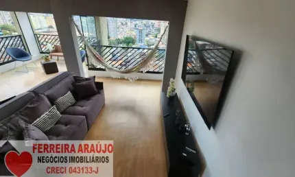 Cobertura com fino acabamento no melhor da vila santa catarina.