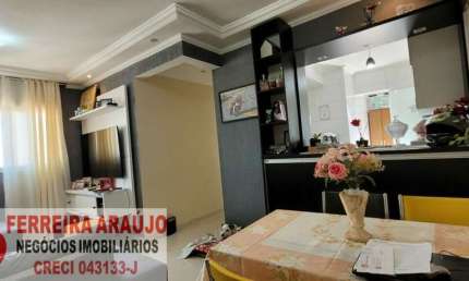 APARTAMENTO LOCALIZADO  HÁ 600 METROS DO SHOPPING INTERLAGOS.
