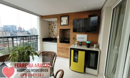 Apartamento com 3 quartos à venda na Rua Cabiúna, 42, Vila Mascote, São Paulo