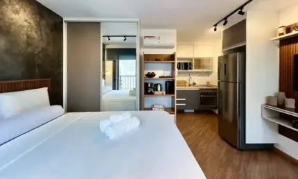 Apartamento com 1 quarto para alugar na Rua Otávio Tarquínio de Souza, 1152, Campo Belo, São Paulo