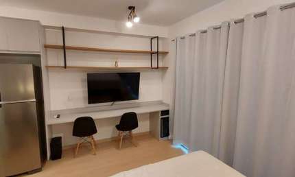 Alto da Boa Vista, Studio mobiliado, 27m² para locação R$ 3.000,00 + taxas.
