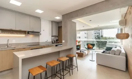 Apartamento com 2 quartos à venda na Rua Pascal, 1670, Campo Belo, São Paulo