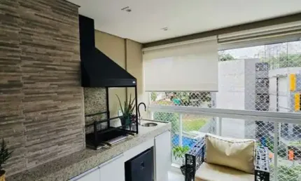 APARTAMENTO COM VARANDA GOURMET NO MELHOR DA VILA MASCOTE.
