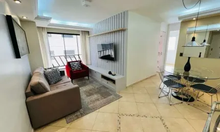 APARTAMENTO MOBILIADO COM FINO ACABAMENTO, NO MELHOR DA VILA MASCOTE !