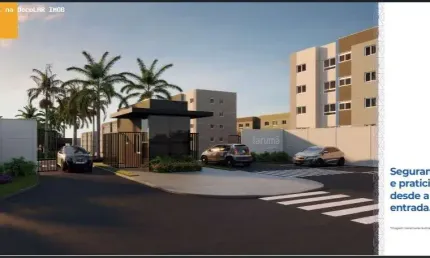Apartamento para venda em monte mor, pq do café ii, 2 dormitórios, 1 banheiro, 1 vaga