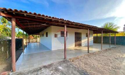 CASA DE PRAIA A POUCOS METROS DAS PISCINAS NATURAIS DE CARAPIBUS
