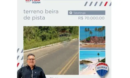 Terreno à venda no Tabatinga, Conde 