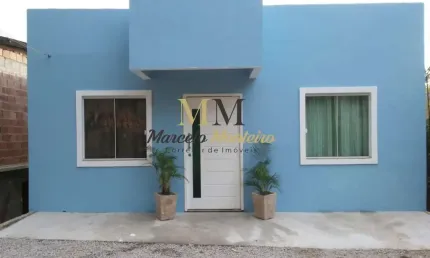 Casa para Venda em Rio das Ostras, Palmital, 1 dormitório, 1 banheiro, 1 vaga