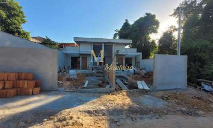 Casa para Venda em Rio das Ostras, Casa Grande, 3 dormitórios, 1 suíte, 2 banheiros, 2 vagas