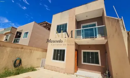 Casa para Venda em Rio das Ostras, Jardim Mariléa, 2 dormitórios, 2 suítes, 3 banheiros, 1 vaga