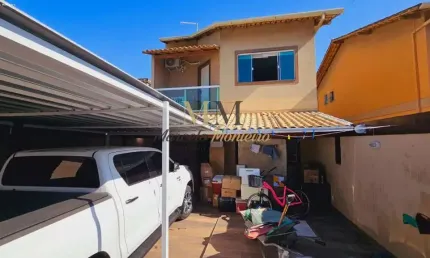 Casa para Locação em Rio das Ostras, Atlântica, 3 dormitórios, 2 suítes, 3 banheiros, 1 vaga