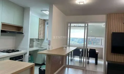 Belíssimo apartamento à venda, de 101,50m², configurado com 03 dormitórios, sendo 01 suíte com ar condicionado, Residencial Torres de Ozanam, Jundiaí, SP