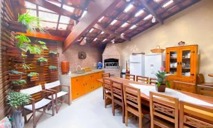 Casa próximo ao Vila Arens à venda com 4 dormitórios e área gourmet, Santa Gertrudes, Jundiaí, SP