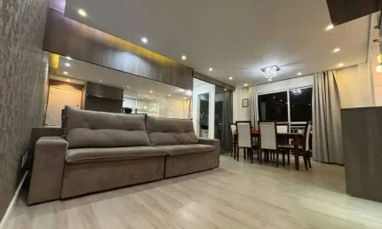 Apto á VENDA SCALLA ENGORDADOURO, andar alto, 2 vagas  100% planejado R$ 450mil