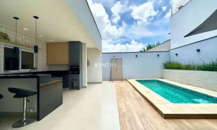 Casa à venda 3 dormitórios suíte e  piscina conceito moderno em condomínio fechado jundiaí sp