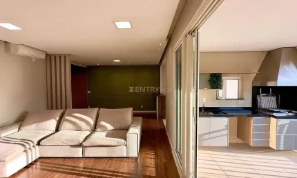 APARTAMENTO À VENDA COM 3 SUÍTES E 117M² NO CONDOMÍNIO ELÈVE  JARDIM DO TREVO JUNDIAÍ SP