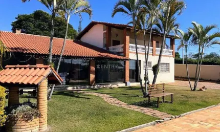 CHÁCARA COM PISCINA AQUECIDA, SOBRADO EM BAIRRO ABERTO CAFEZAL 2 - ITUPEVA/SP (estuda permuta)