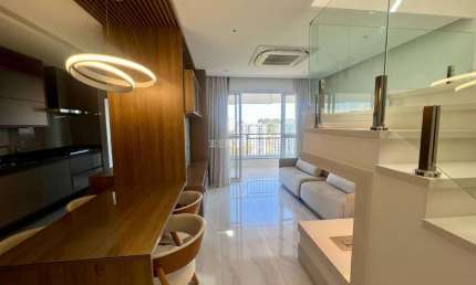 Apartamento SEMIMOBILIADO Cobertura Duplex para LOCAÇÃO ou VENDA no Condomínio Le Parc Residence - no bairro Campos Elíseos em Jundiaí SP
