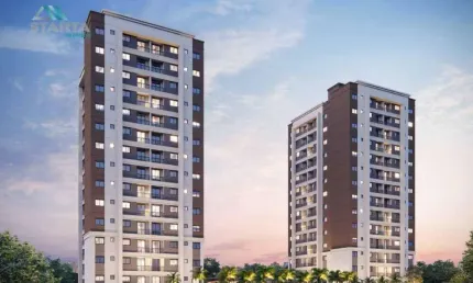 Apartamento à venda de  65,11m² - 03 quartos(02 suítes e 01 reversível), sala de estar/jantar, cozinha, varanda, 02 vagas. Condomínio lazer completo