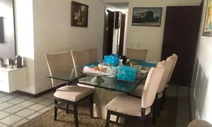 Excelente apartamento na Varjota em ótima localização, 3 quartos, 2 vagas