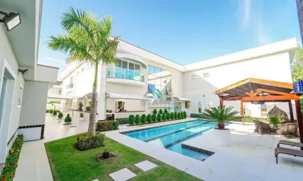 Casa duplex luxuosa 100% projetada, no Alphaville Fortaleza.
