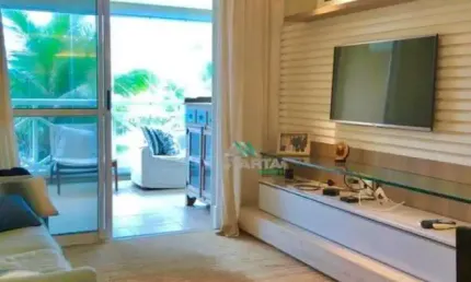 Apartamento de 100m²  mobiliado e projetado disponível para venda no Porto das Dunas!