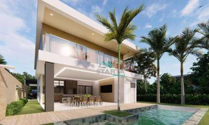 Casa com 4 dormitórios à venda por R$ 1.800.000,00 - Terras Alphaville Residencial - Eusébio/CE
