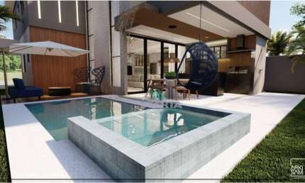 Casa com 4 dormitórios à venda, 243 m² por R$ 1.490.000,00 - Eusébio - Eusébio/CE