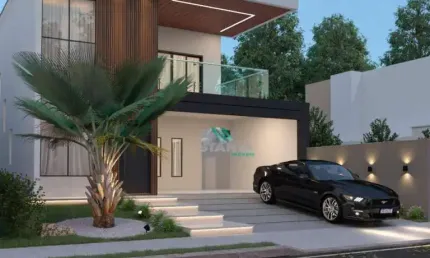 Casa com 4 dormitórios à venda- Cidade Alpha - Eusébio/CE