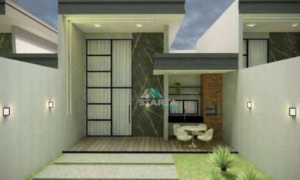 Casa com 3 dormitórios à venda, 107 m² por R$ 380.000,00 - Coaçu - Eusébio/CE