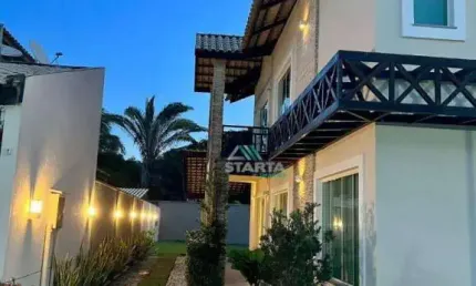 casa duplex alto padrão no eusebio, com 4 suítes e ampla área de lazer