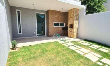 Casa com 3 dormitórios à venda, 92 m² por R$ 390.000,00 - Urucunema - Eusébio/CE