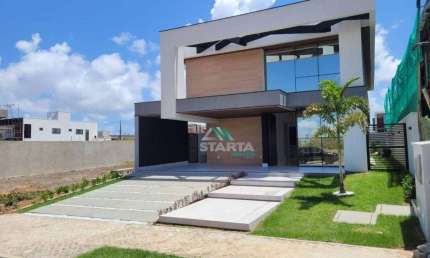 Casa com 4 dormitórios à venda, 251 m² por R$ 1.890.000 - Cidade Alpha - Eusébio/CE