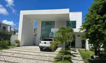 Casa com 5 dormitórios para alugar, 430 m² por R$ 19.500/mês - Loteamento Novo Aquiraz - Aquiraz/CE