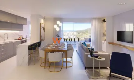 Apartamento com 3 quartos à venda na Rua do Bunganvília,., 100, Cidade Universitária Pedra Branca, Palhoça por R$ 890.000