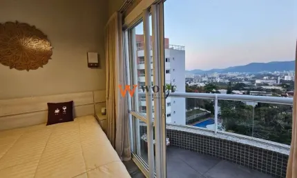 Cobertura com 3 quartos à venda na rua pedro vieira vidal, 280, pantanal, florianópolis por r$ 1.920.000