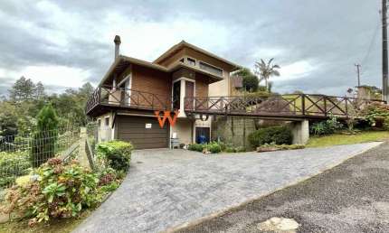 Casa em condomínio fechado com 4 quartos à venda na Sc108, Km 02, 1, Invernadinha, Rancho Queimado por R$ 1.950.000