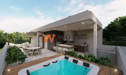 Casa em condomínio fechado com 3 quartos à venda na Avenida Wilson Castelo Branco, 158, Deltaville, Biguaçu por R$ 979.000