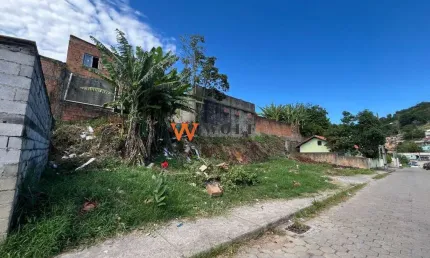 Terreno à venda na Rua Dirivaldo José do Amaral, 1, Jardim Janaina, Biguaçu por R$ 160.000