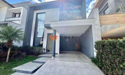 Casa em condomínio fechado com 3 quartos à venda na Avenida Deltaville, 87, Beira Rio, Biguaçu por R$ 1.100.000