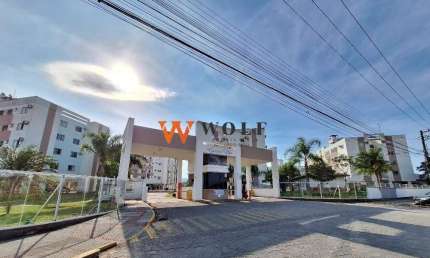 Apartamento com 2 quartos à venda na Rua Vidal Vicente Andrade, 1290, Forquilhas, São José por R$ 340.000