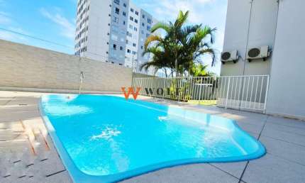 Apartamento com 2 quartos à venda na Rua Manoel Mariano Ferreira, 559, Rio Caveiras, Biguaçu por R$ 255.000