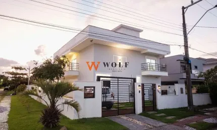 Casa com 5 quartos à venda na dos girassóis, 344, daniela, florianópolis por r$ 3.280.000